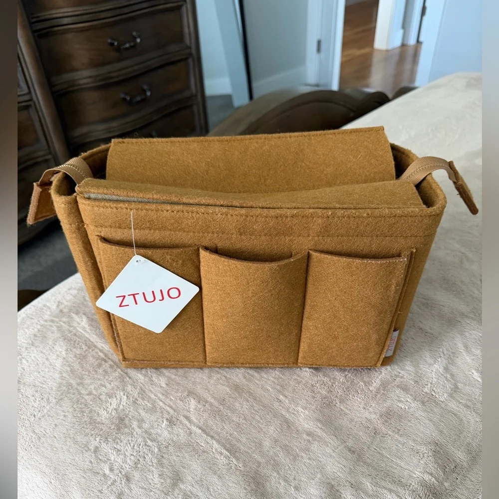 Ztujo Purse Organizer Insert, Bag Organizer Tote and Handbag, Large - Picture 1 of 9